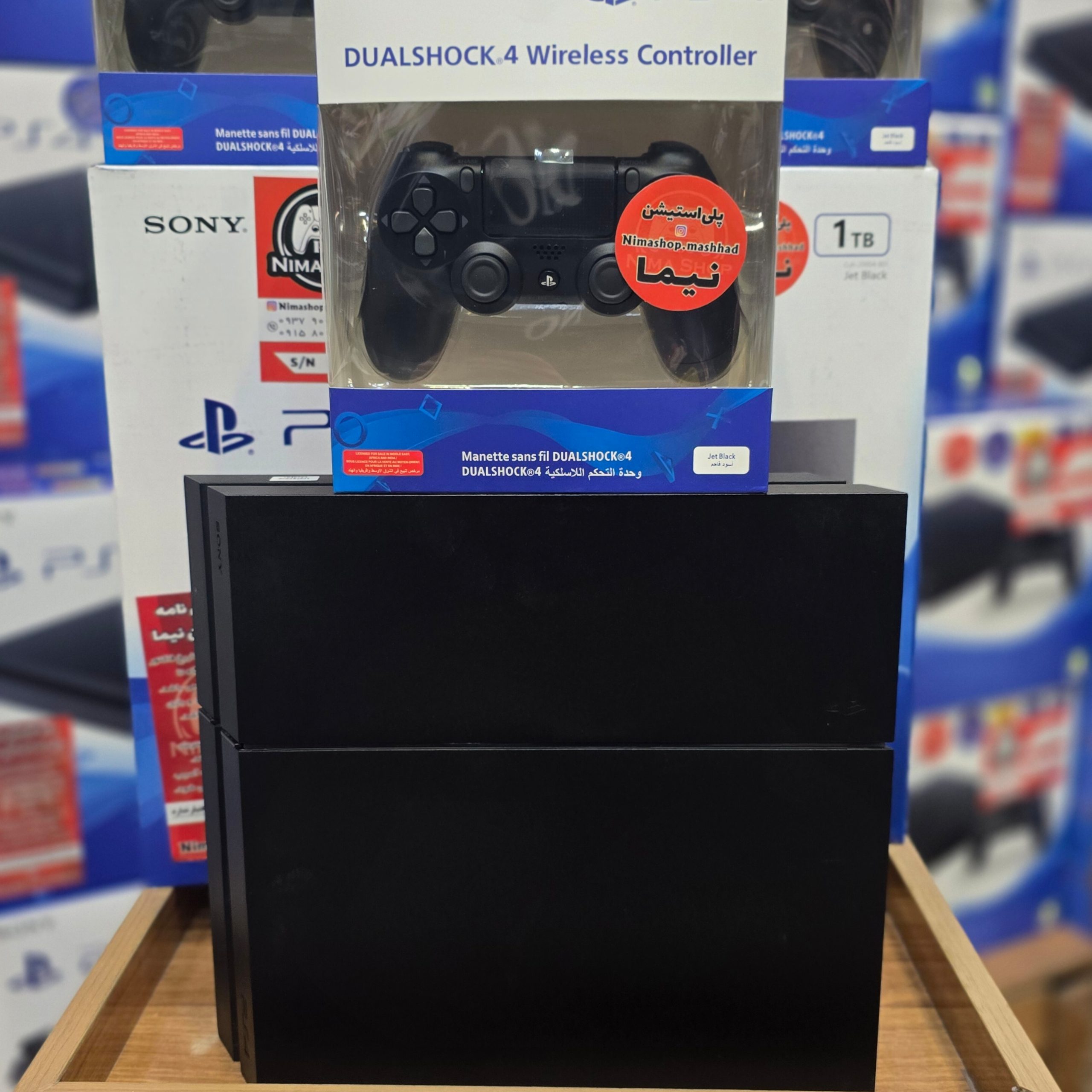 کنسول PS4 فت1ترابایت استوک امارات(کپی خور جدید🆕)-12ماه گارانتی - Image 2